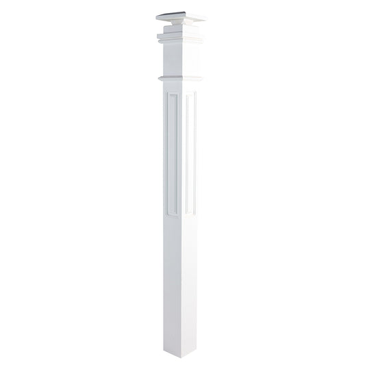 High Quality Customizable Indoor Solid Wood Newel Posts High-End Eco-Friendly Durable Railings Staircase OEM/ODM