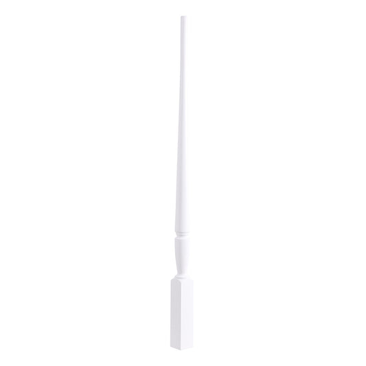 C-2015 Primed White 1-3/4" Pin Top Baluster