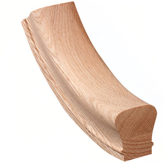 FSC Top Sale Hard Maple 7012 Hand Rail Fitting 60 Easing Internal/External Staircase OEM/ODM Available Hotel Balcony Villa