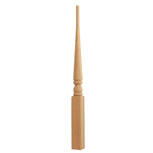 Solid Red Oak Solid Wood Newel Post Eco-Friendly Modern Design Hospital Grade Vietnam Factory Direct 3x3x48" 1 Year Warranty