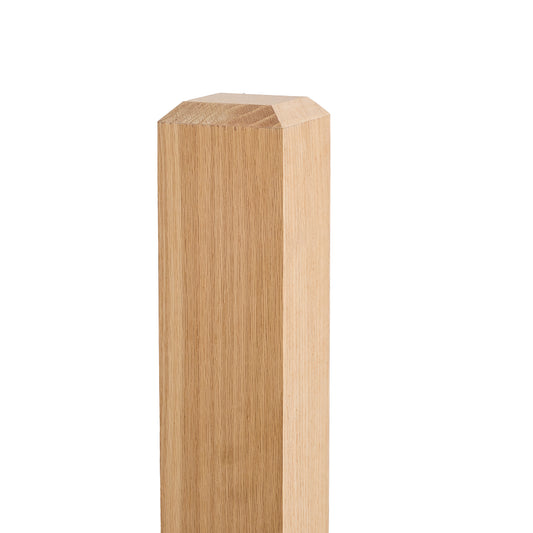 Modern Red OAK Square Newel Post 3 1/2" x 56" | Factory direct sales