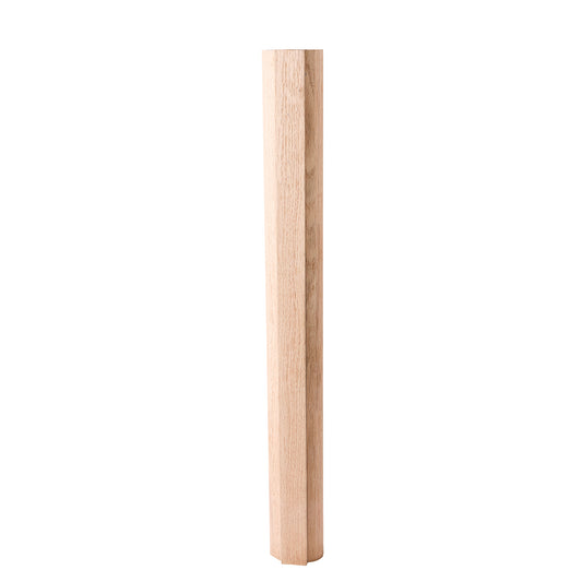 O26-301-1(with plow) modern oval wood handrailing
