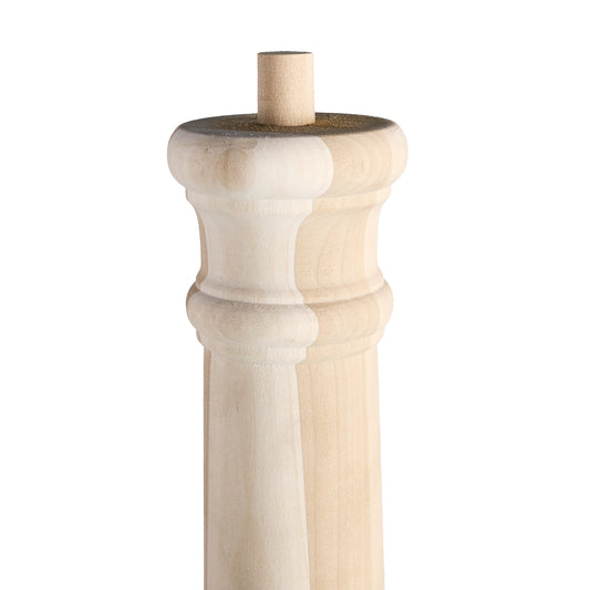 Poplar Traditional Landing Newel  Newel Post 3 1/2" x 48" | Wholesale Stair Parts