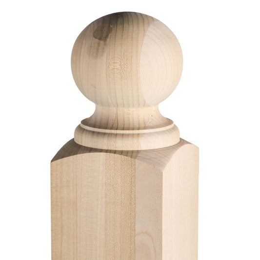 Paplar Traditional Landing Newel  Newel Post 3 1/2" x 56" | Wholesale Stair Parts