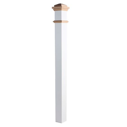 Wholesale 4094NS Primed White  Box Newel  for Stair