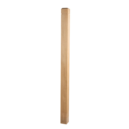 Modern  Square Newel Post 3 1/2" x 56" | Factory direct sales