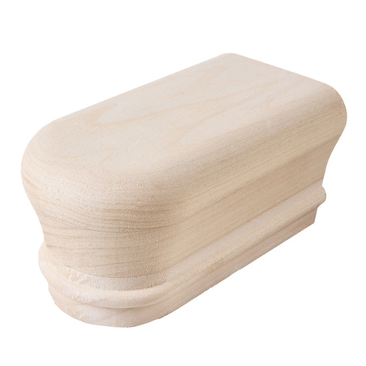 7209 Poplar Returned End Wood Handrail Fitting