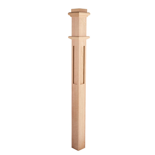 Wholesale 960TFP Box Newel Red Oak for Stair