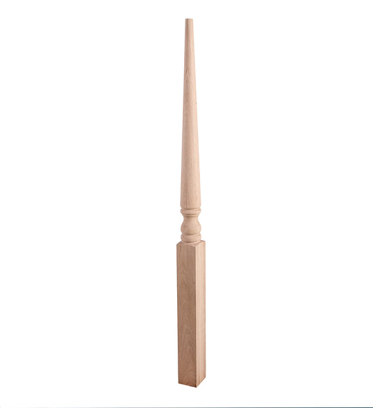Traditional  White Oak  Newel Post 3" x 48" | Wholesale Stair Parts