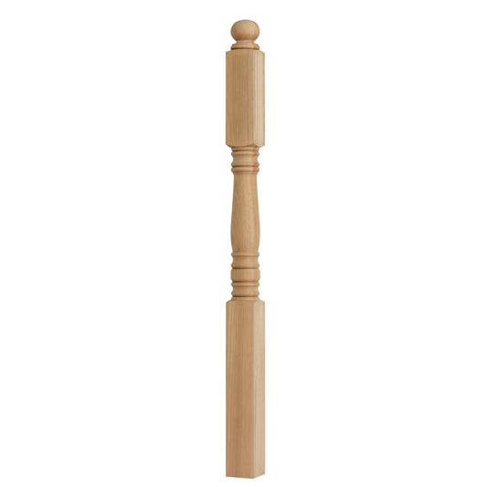 High Quality Customizable Indoor Solid Wood Newel Posts Modern Design High-End Eco-Friendly Durable Railings Staircase OEM/ODM