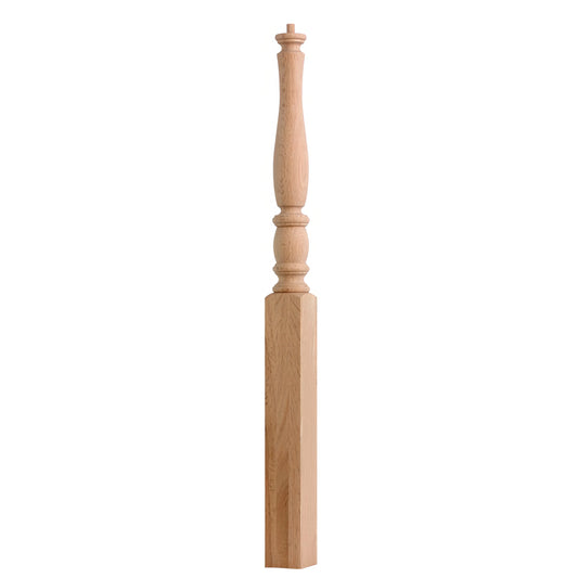 Factory Direct High Quality Customizable Indoor Solid Wood Newel Posts Modern Design High-End Wooden Railings Staircase OEM