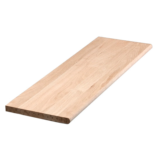 Factory Direct Modern Stair Treads in Oak Flake Veneer & MDF Core for High-End Interior Design Villa & Hotel Use OEM/ODM