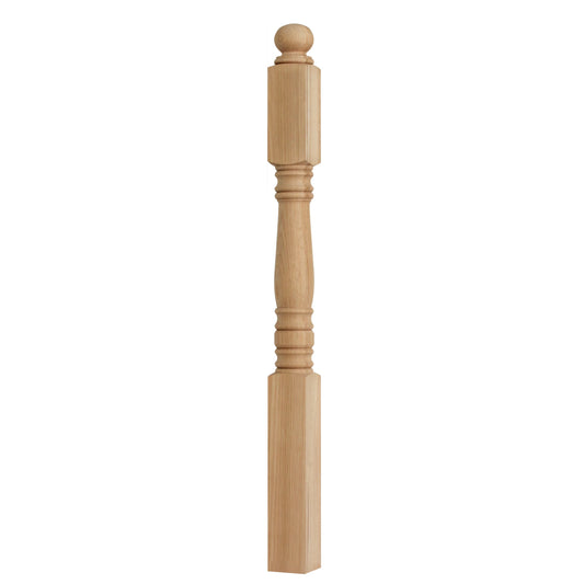 High Quality Customizable Indoor Solid Wood Newel Posts High-End Wooden Railings Staircase Modern Design OEM/ODM Factory