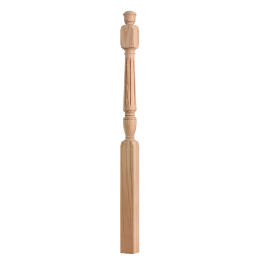 Factory Direct High Quality Customizable Indoor Solid Wood Newel Posts Modern Design Eco-Friendly Durable Wooden Railings