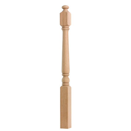 High Quality Customizable Indoor Solid Wood Newel Posts Modern Design High-End Railings Staircase OEM/ODM Factory BuildingWoods