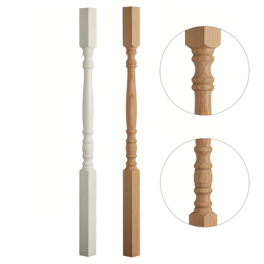 Balusters Red Oak Staircase Vietnam New Top Solid Wood Modern OEM/ODM Stair with 1 Year Warranty Easy Installation