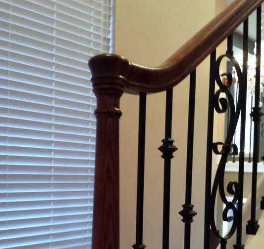 Vietnam Wholesale Solid Rubber Wood Handrail Fittings with Cap-Elegant Modern Design for Staircase & Balcony Easy Installation